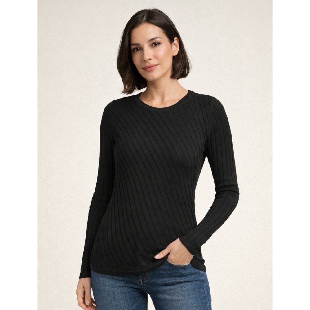 Banana Republic Vintage Y2K Extra Fine Italian Merino Wool Sweater
